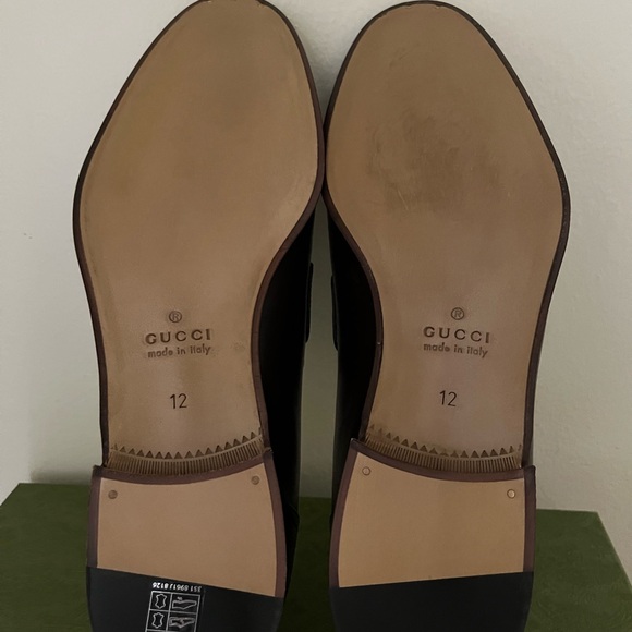 NIB GUCCI MEN'S INTERLOCKING G LOAFER Sz 12G US 12.5 - Picture 10 of 14